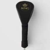 Koning en Kroonkoninklijk emblem Golfheadcover (Voorkant)
