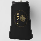 Koning en Kroonkoninklijk emblem Golfheadcover (Draai 90)