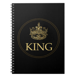 Koning en Kroonkoninklijk emblem Notitieboek