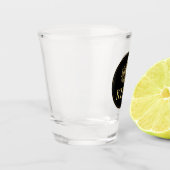 Koning en Kroonkoninklijk emblem Shot Glas (Links)