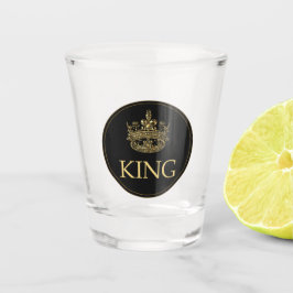Koning en Kroonkoninklijk emblem Shot Glas