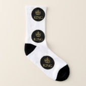 Koning en Kroonkoninklijk emblem Sokken (Links binnenkant)