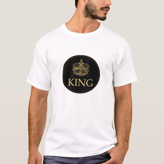 Koning en Kroonkoninklijk emblem T-shirt (Voorkant)
