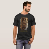 Koning Farao Hekashepes Oud-Egyptisch T-shirt (Voorkant volledig)
