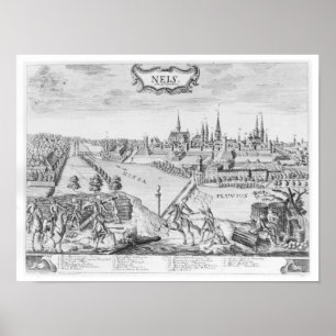Koning Frederick II van Pruisen Poster