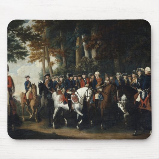 Koning Frederick II's terugkeer van Preussen von Muismat (Voorkant)