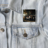 Koning Frederick II's terugkeer van Preussen von Vierkante Button 5,1 Cm (In situ)