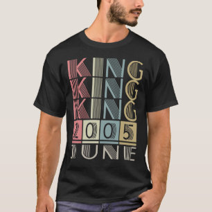 Koning geboren in juni 2005 t-shirt