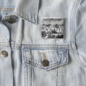 Koning George I processie aan St. James's Palace Vierkante Button 5,1 Cm (In situ)