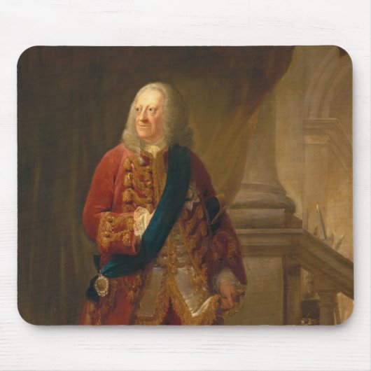 Koning George II, 1759 Muismat (Voorkant)