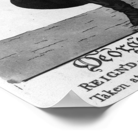 koning George III, 72-1810 Poster (Hoek)