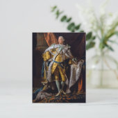 Koning George III door Allan Ramsay 1762 Briefkaart (Staand voorkant)
