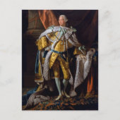 Koning George III door Allan Ramsay 1762 Briefkaart (Voorkant)