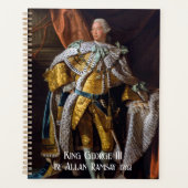 Koning George III door Allan Ramsay 1762 Planner (Voorkant)
