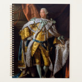 Koning George III door Allan Ramsay 1762 Planner (Voorkant)