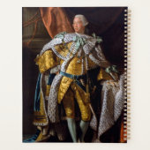 Koning George III door Allan Ramsay 1762 Planner (Achterkant)