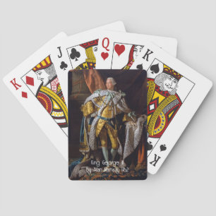 Koning George III door Allan Ramsay 1762 Pokerkaarten