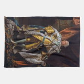 Koning George III door Allan Ramsay 1762 Theedoek (Horizontaal)