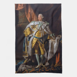 Koning George III door Allan Ramsay 1762 Theedoek