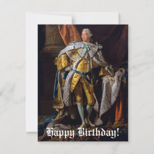 Koning George III door Allan Ramsay Gefeliciteerd