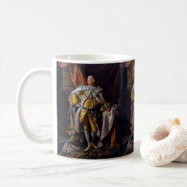 Koning George III door Allan Ramsay  Koffiemok