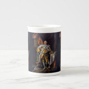 Koning George III door Allan Ramsay Porselein Kop