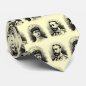 Koning George V & Queen Mary Vignette Stropdas (Opgerold)