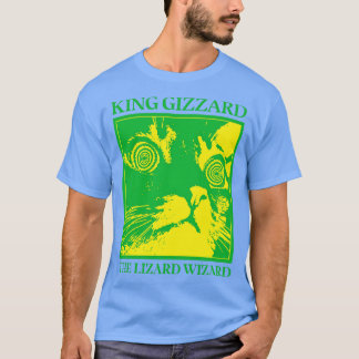 Koning Gizzard de Hagedis Wizard Fanmade Tapestry T-shirt