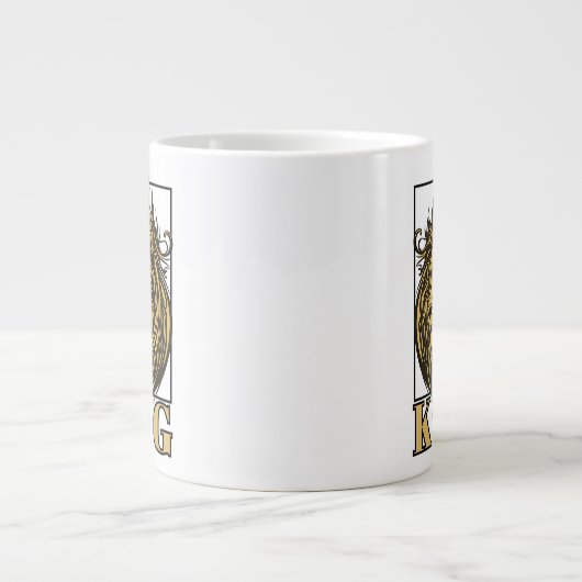 koning grote koffiekop (Voorkant)