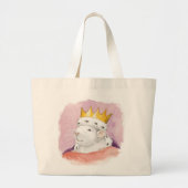 koning grote tote bag (Voorkant)