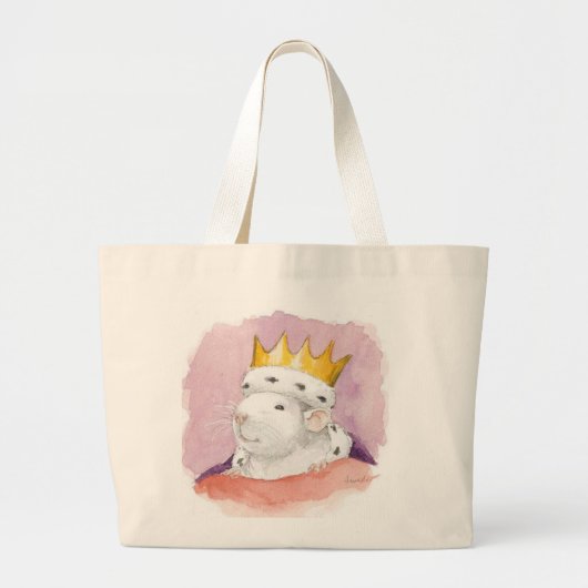 koning grote tote bag (Voorkant)