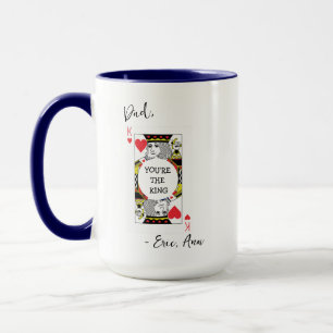 Koning Hartendad Mok - Vaderdag Fotocadeau
