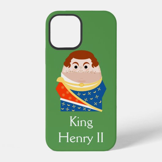Koning Hendrik II van Engeland  iPhone Hoesje (Achterkant)