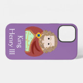 Koning Hendrik III van Engeland iPhone Hoesje (Achterkant horizontaal)