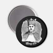 Koning Hendrik IV Portret op Tshirts en geschenken Magneet (Voorkant / Achterkant)