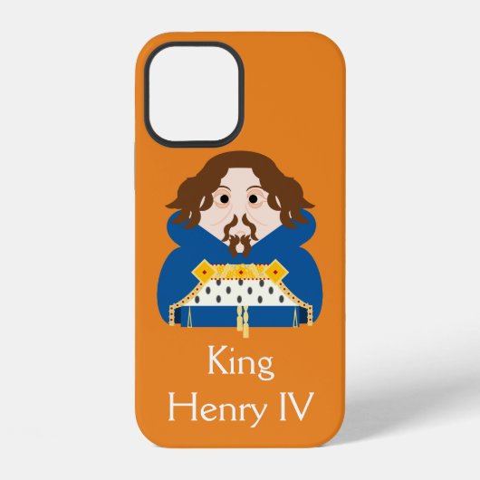 Koning Hendrik IV van Engeland iPhone Hoesje (Achterkant)