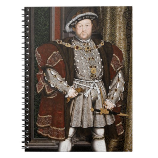 Koning Hendrik VIII van Engeland Notitieboek (Voorkant)