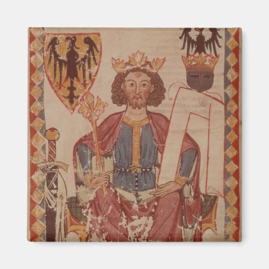 Koning Henry, illustratie van de Manasse Magneet (Voorkant)