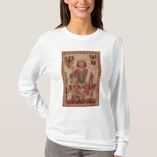 Koning Henry, illustratie van de Manasse T-shirt (Voorkant)
