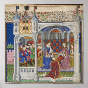 Koning Henry VI en Margaret van Anjou: Presentatie Poster