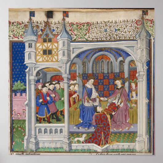 Koning Henry VI en Margaret van Anjou: Presentatie Poster (Voorkant)