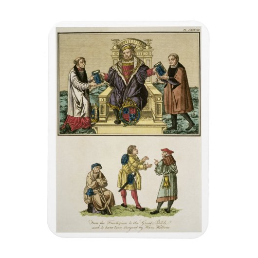 Koning Henry VIII (1491-1547) van de frontistiek Magneet (Verticaal)