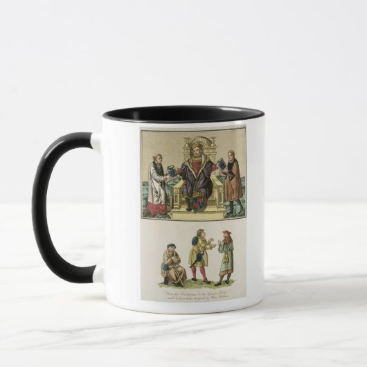 Koning Henry VIII (1491-1547) van de frontistiek Mok (Links)