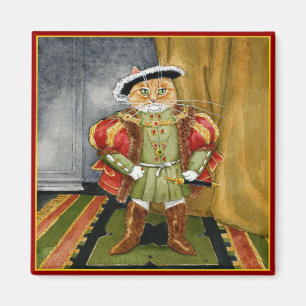 Koning Henry VIII koninklijke kattenmagneet Magneet