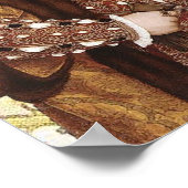 Koning Henry VIII Tudor King of England Portrait Poster (Hoek)