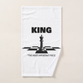Koning het belangrijkste stuk bad handdoek (Handdoek)