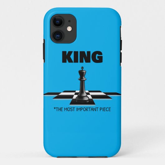 Koning het belangrijkste stuk Case-Mate iPhone case (Achterkant)