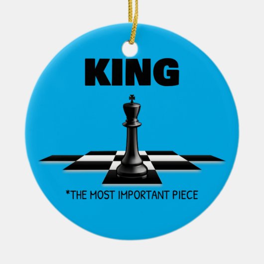 Koning het belangrijkste stuk keramisch ornament (Voorkant)