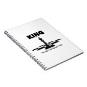 Koning het belangrijkste stuk notitieboek (Rechterzijde)