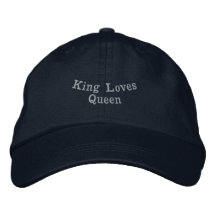 Koning houdt van Koningin Grijs Tekst Navy Kleur-H